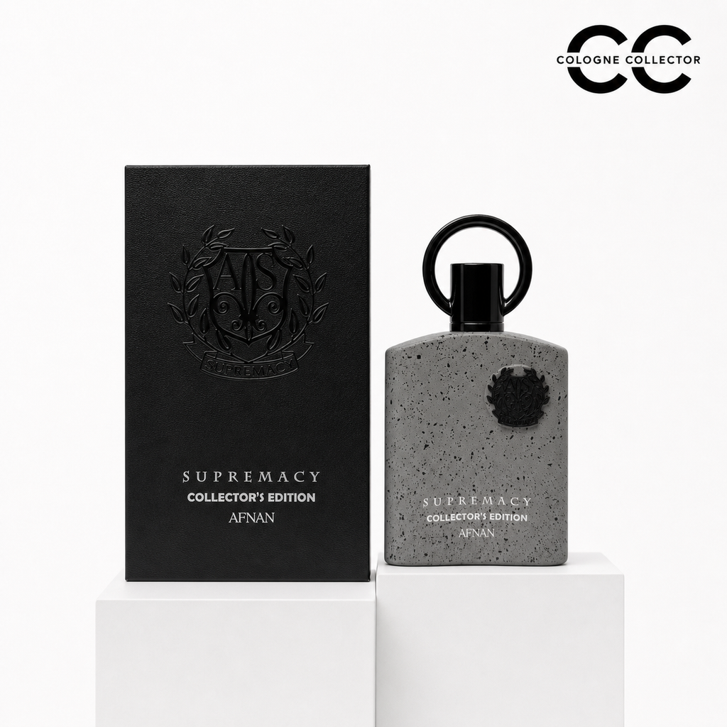 Supremacy Collector's Edition von Afnan – CologneCollector Flakon mit Verpackung