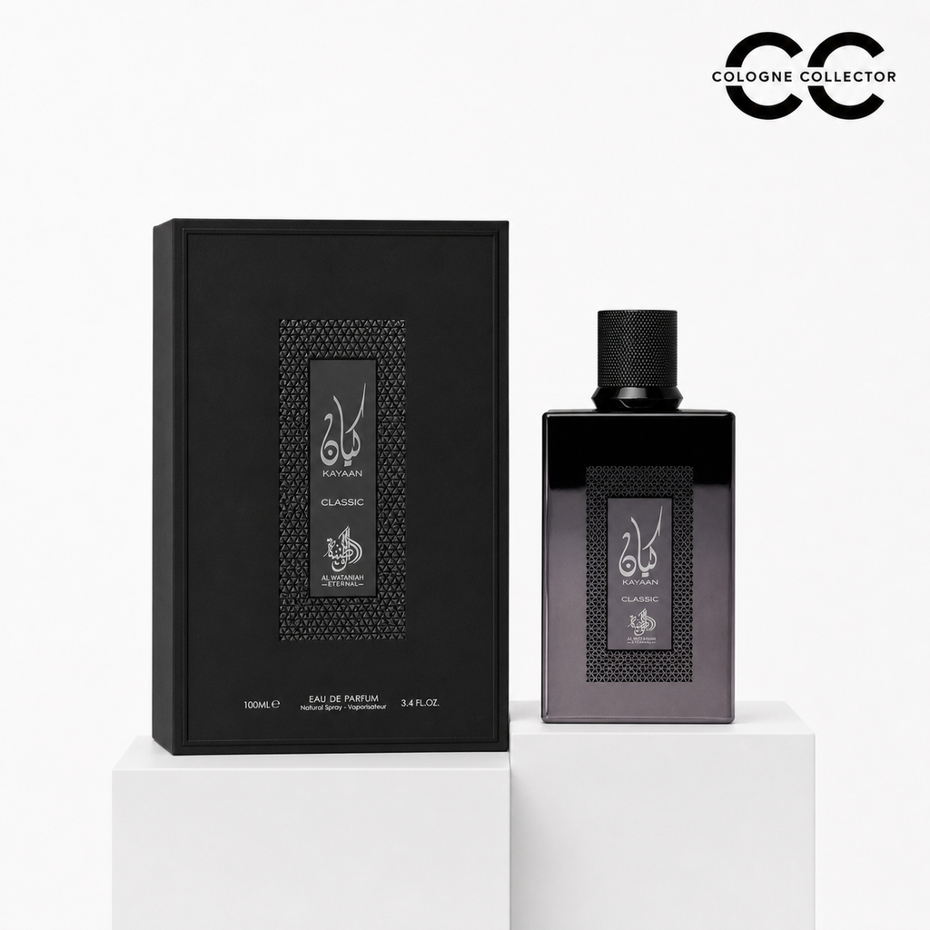 Kayaan Classic von Al Wataniah – CologneCollector Flakon mit Verpackung