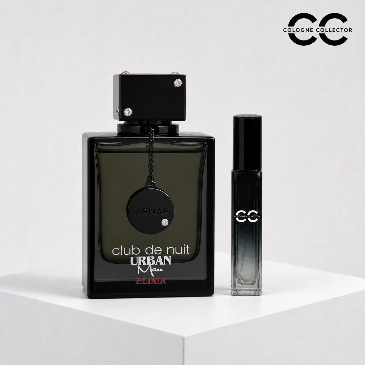 Club de Nuit Urban Man Elixir von Armaf – CologneCollector Flakon mit Probe
