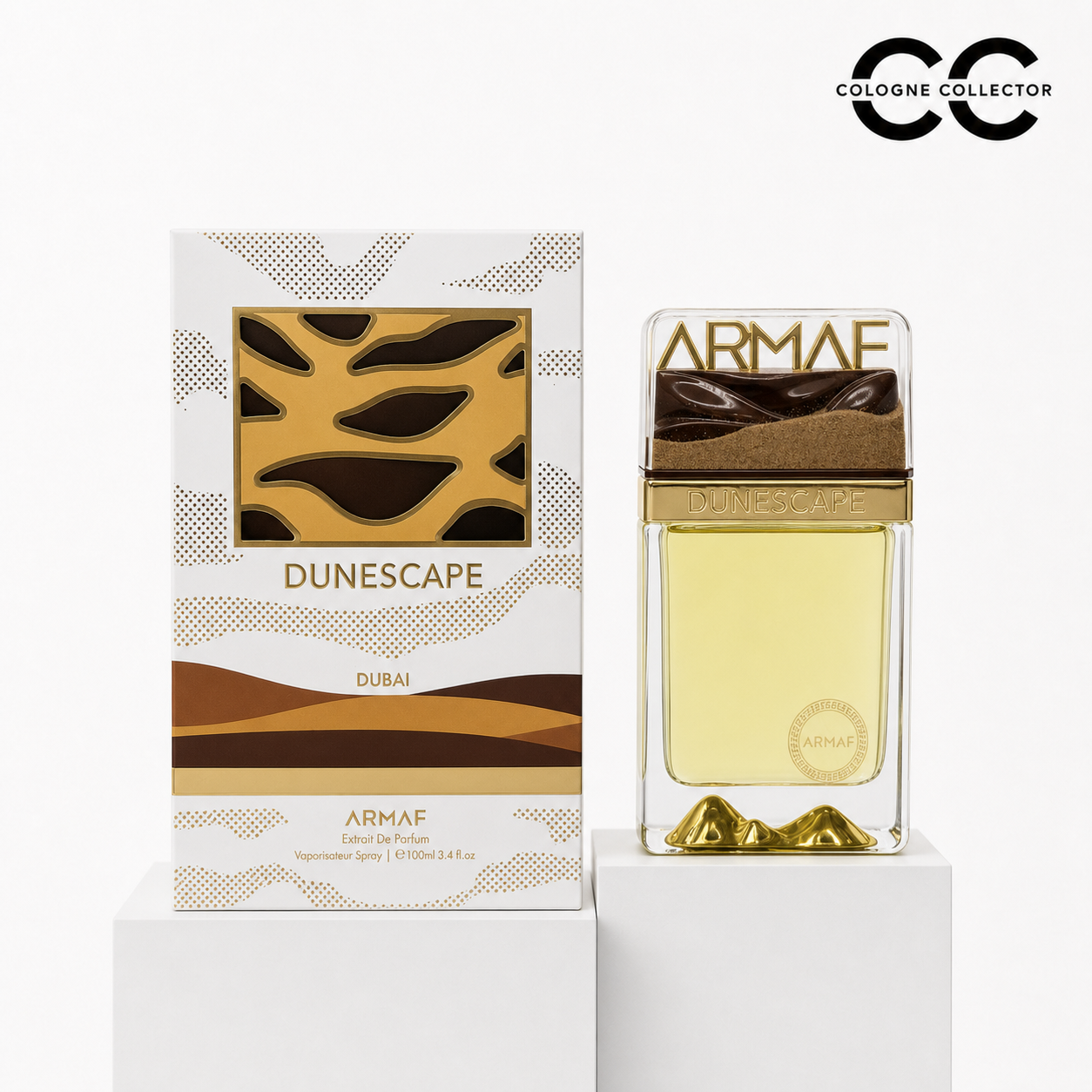 Dunescape von Armaf – CologneCollector Flakon mit Verpackung