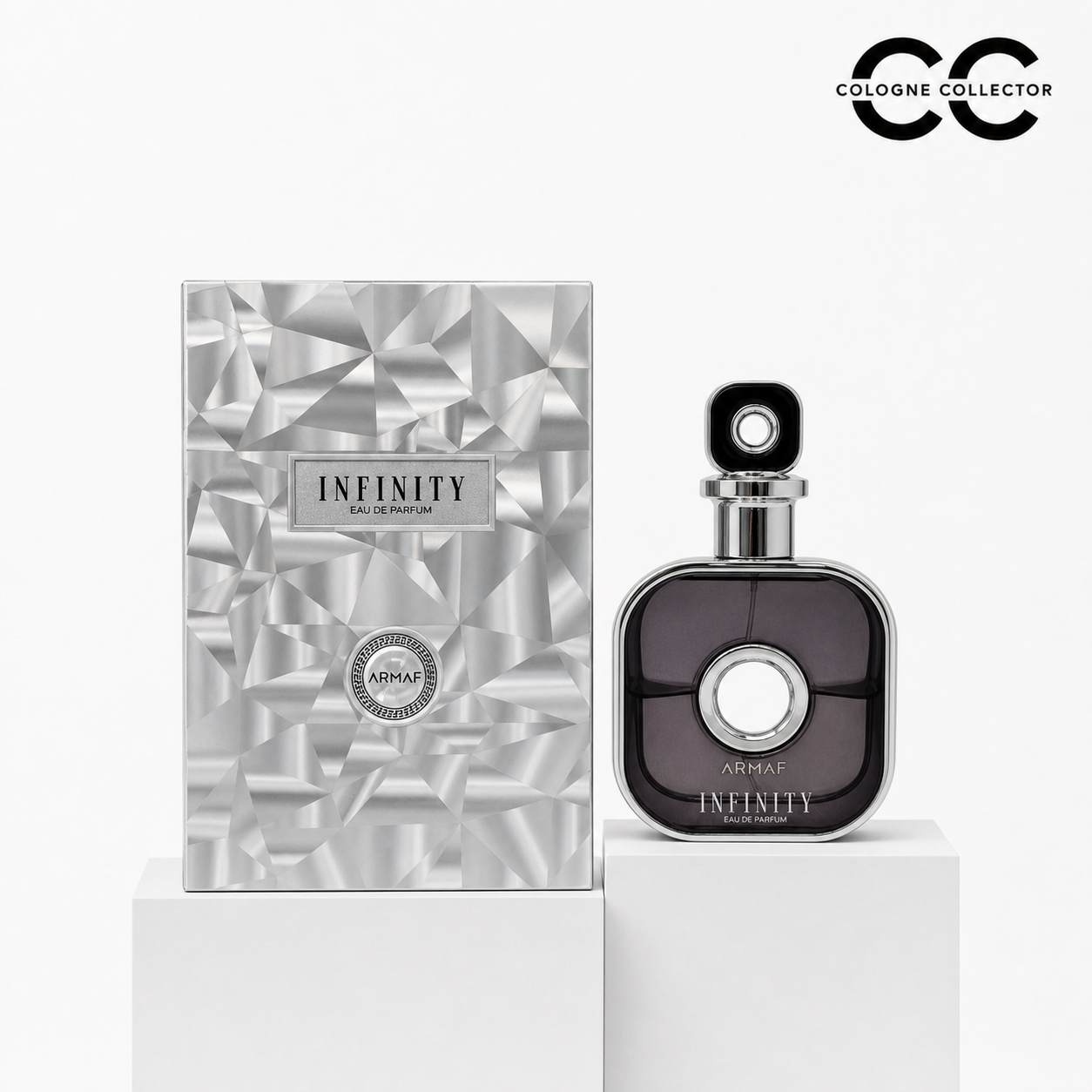 Infinity von Armaf – CologneCollector Flakon mit Verpackung