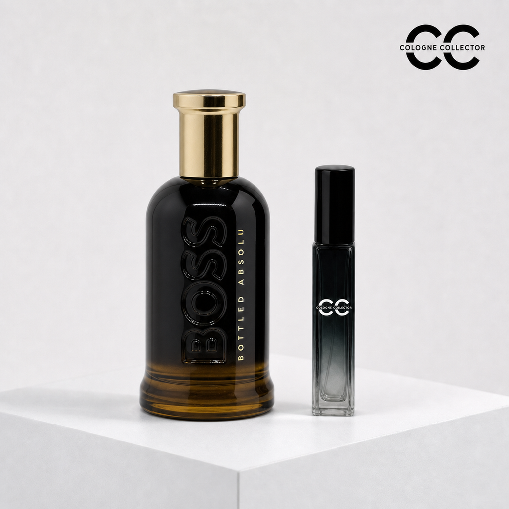 Boss Bottled Absolu von Hugo Boss – CologneCollector Flakon mit Probe