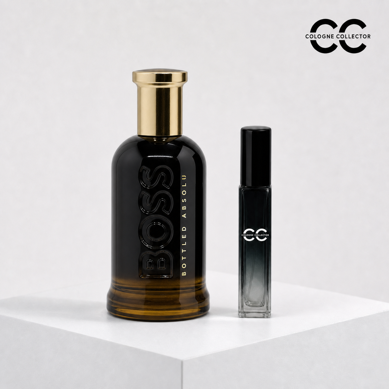 Boss Bottled Absolu von Hugo Boss – CologneCollector Flakon mit Probe