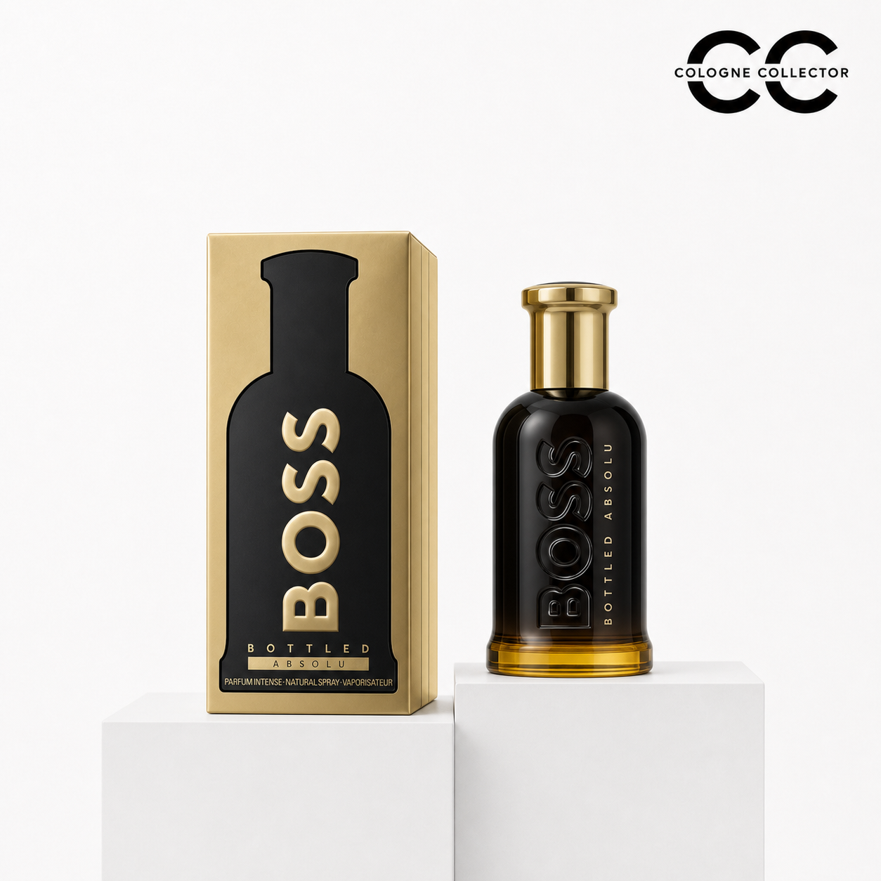 Boss Bottled Absolu von Hugo Boss – CologneCollector Flakon mit Verpackung