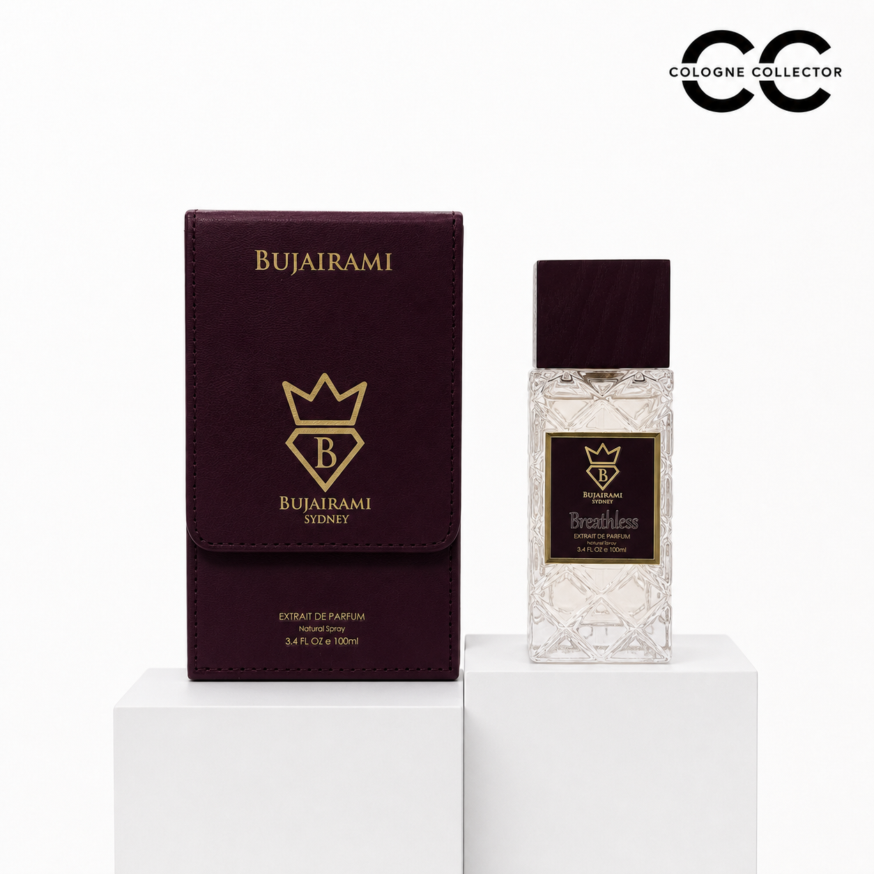 Breathless von Bujairami – CologneCollector Flakon mit Verpackung