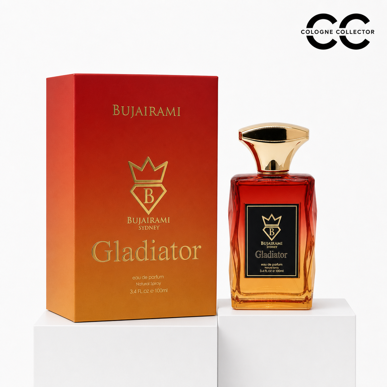 Gladiator von Bujairami – CologneCollector Flakon mit Verpackung