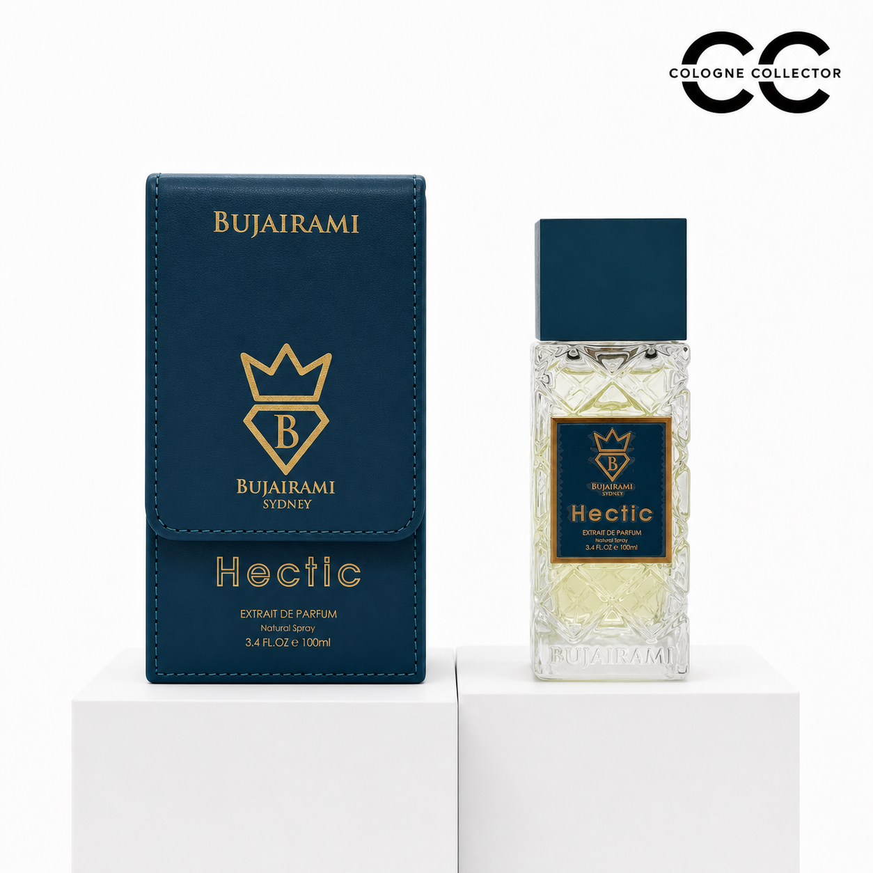 Hectic von Bujairami – CologneCollector Flakon mit Verpackung
