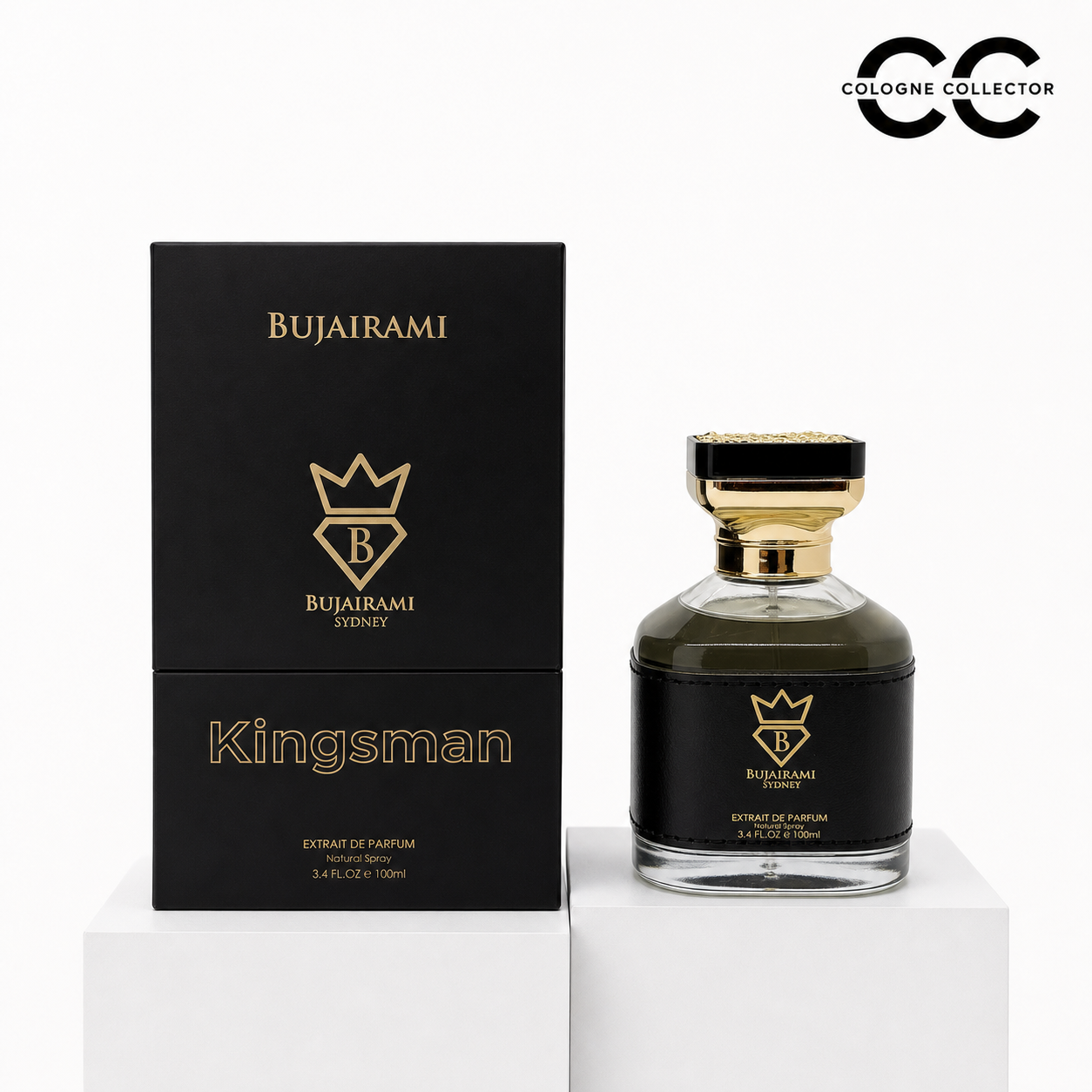 Kingsman von Bujairami – CologneCollector Flakon mit Verpackung