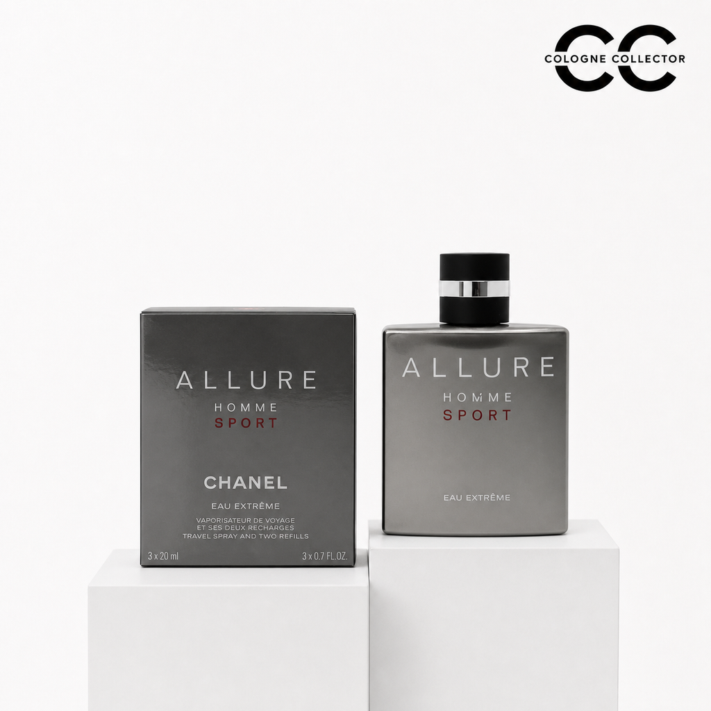 Allure Homme Sport Eau Extrême von Chanel – CologneCollector Flakon mit Verpackung