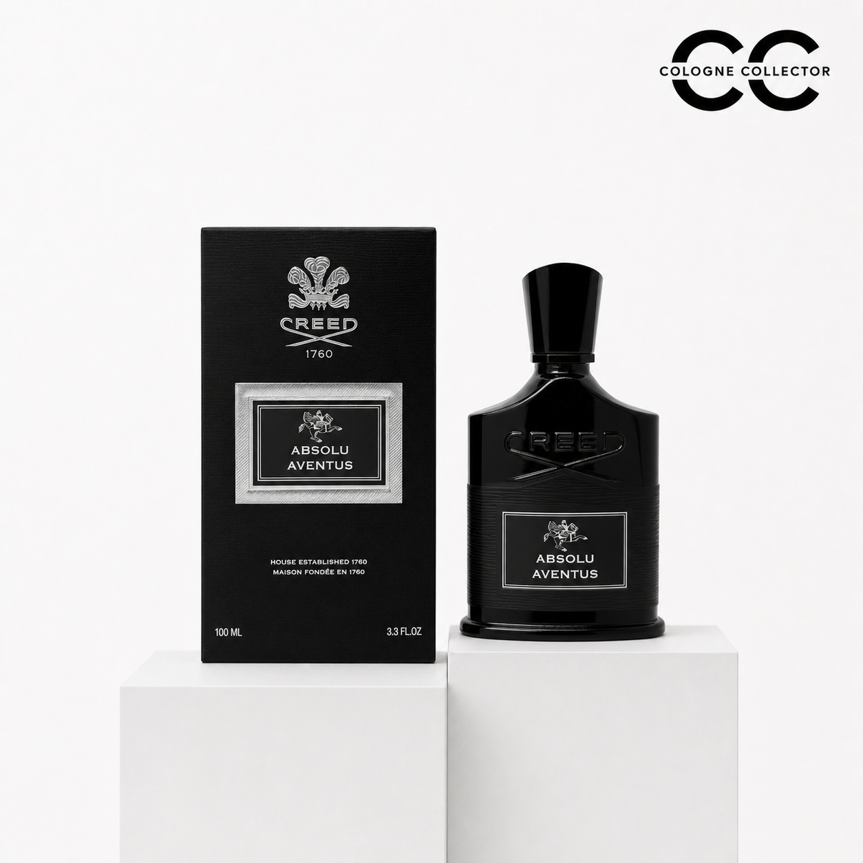 Absolu Aventus von Creed – CologneCollector Flakon mit Verpackung