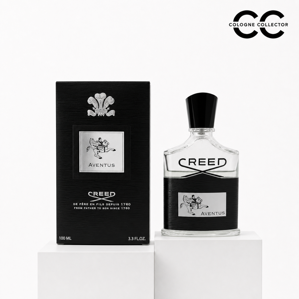 Aventus von Creed – CologneCollector Flakon mit Verpackung