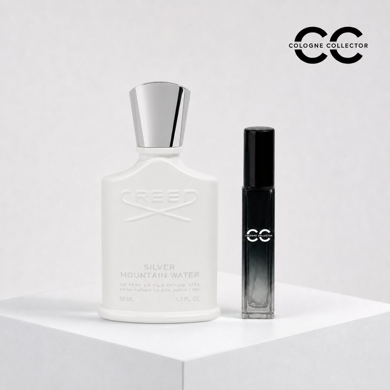 Silver Mountain Water von Creed – CologneCollector Flakon mit Probe