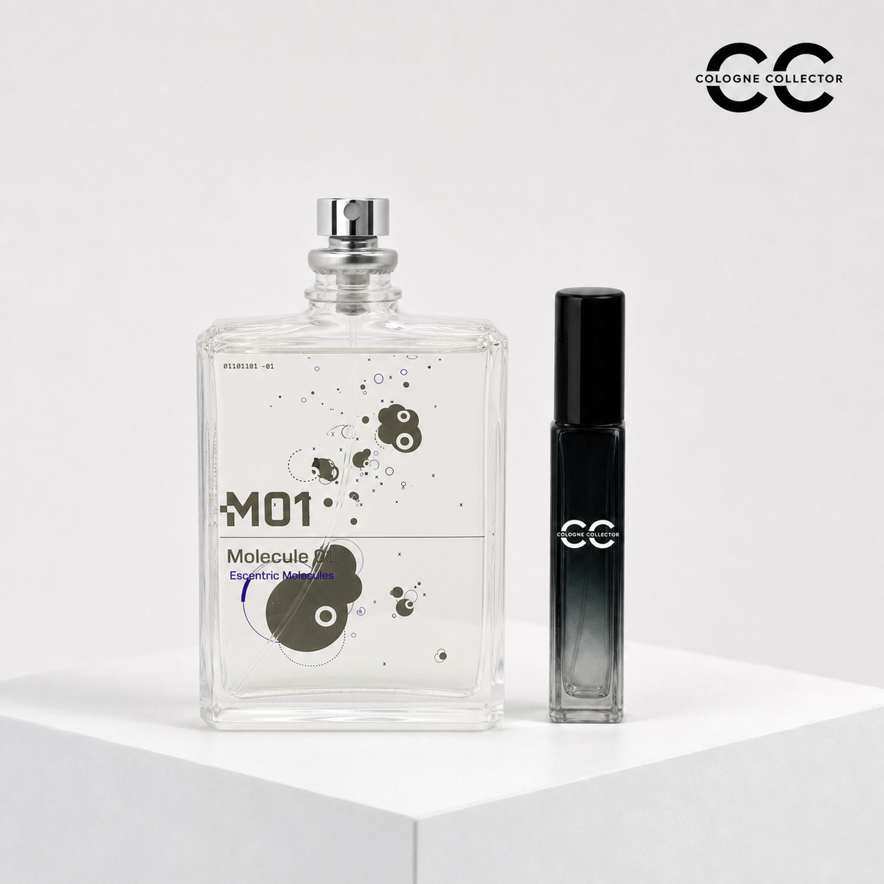 Molecule 01 von Escentric Molecules – CologneCollector Flakon mit Probe