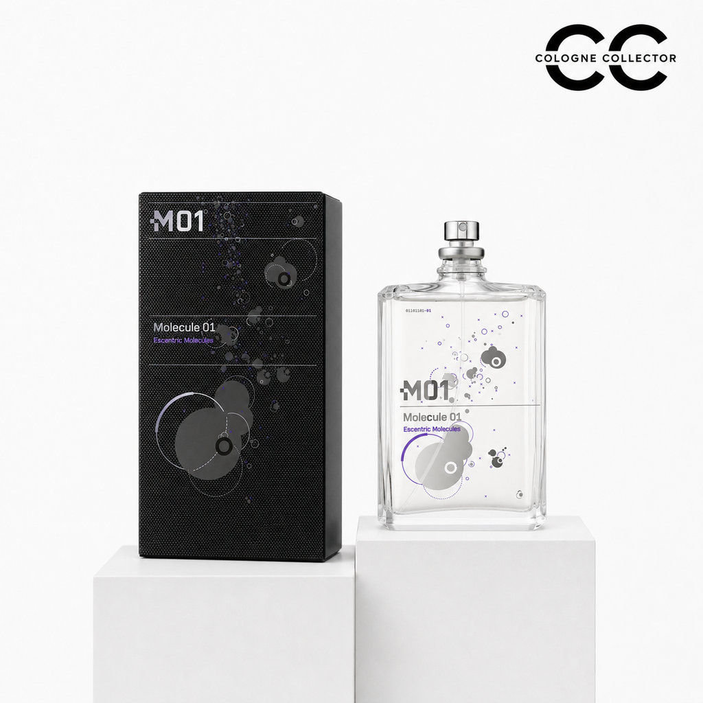 Molecule 01 von Escentric Molecules – CologneCollector Flakon mit Verpackung