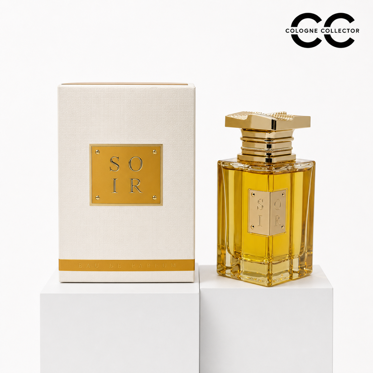 Soir von Fragrance World – CologneCollector Flakon mit Verpackung