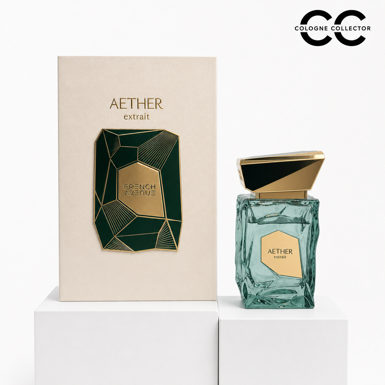Aether von French Avenue – CologneCollector Flakon mit Verpackung
