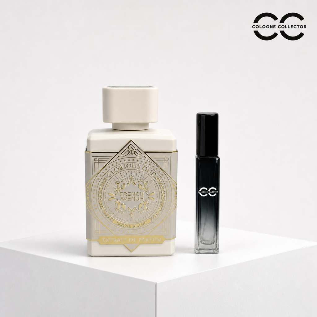 Glorious Oud Royal Blanc von French Avenue – CologneCollector Flakon mit Probe