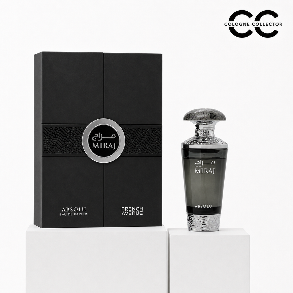 Miraj Absolu von French Avenue – CologneCollector Flakon mit Verpackung