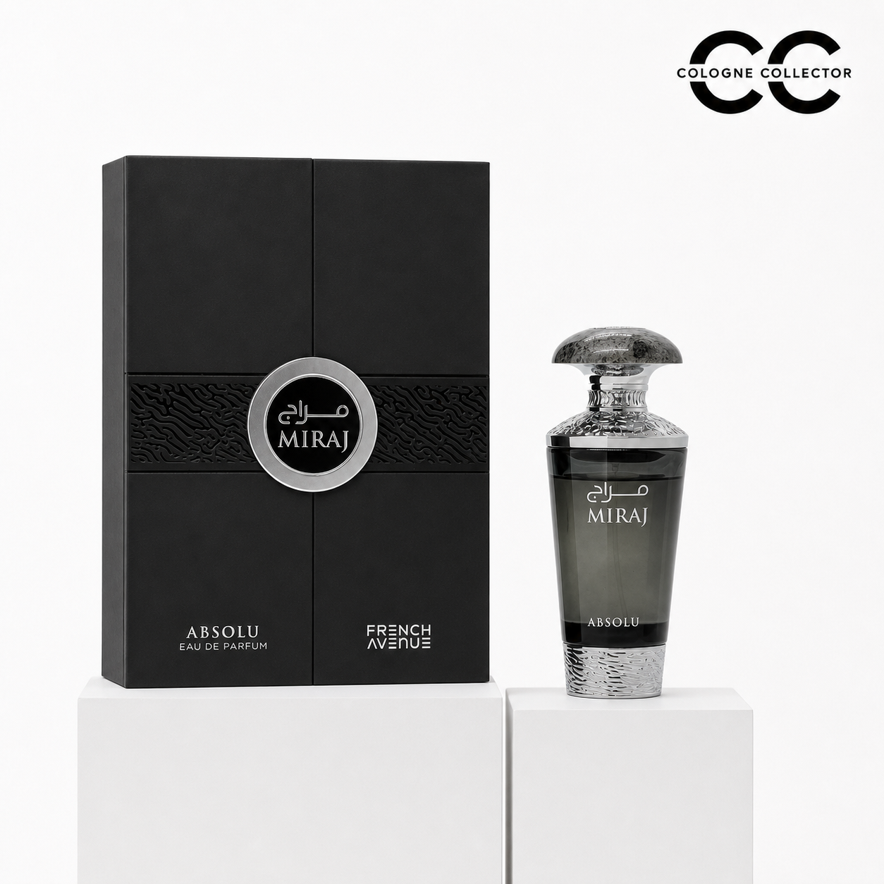 Miraj Absolu von French Avenue – CologneCollector Flakon mit Verpackung