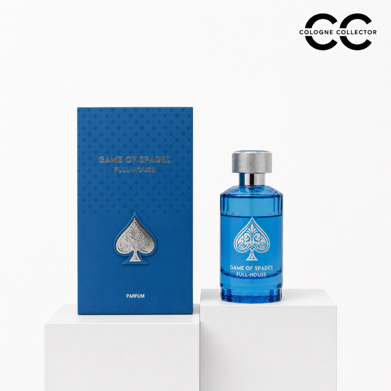 Game of Spades Fullhouse von Jo Milano – CologneCollector Flakon mit Verpackung