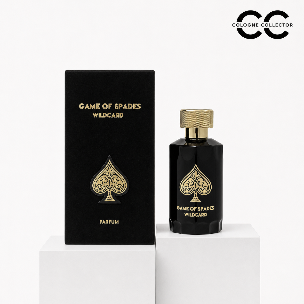 Game of Spades Wildcard von Jo Milano – CologneCollector Flakon mit Verpackung