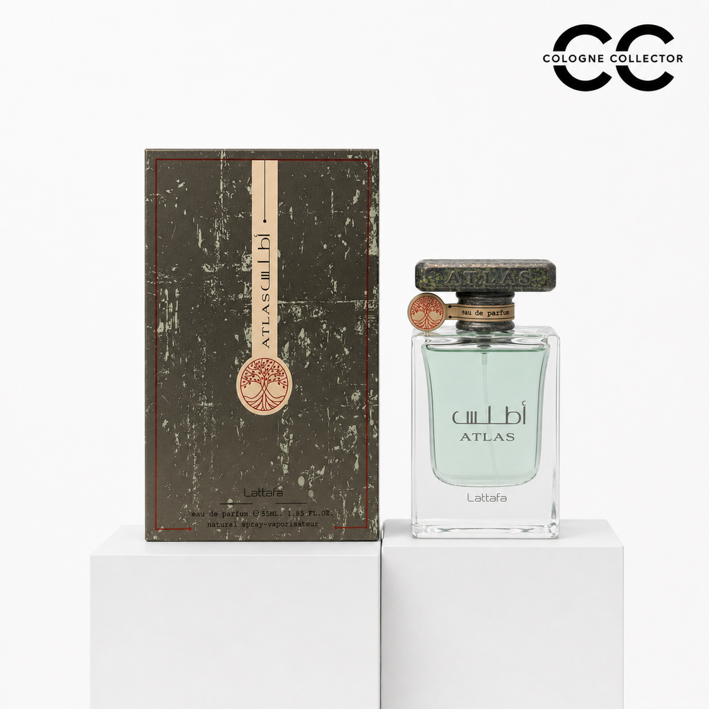 Atlas von Lattafa – CologneCollector Flakon mit Verpackung