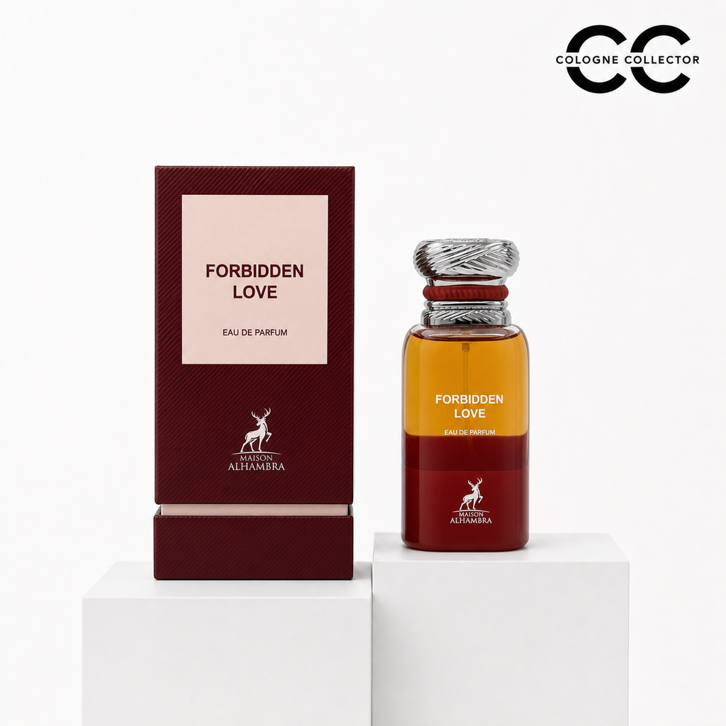 Forbidden Love von Maison Alhambra – CologneCollector Flakon mit Verpackung