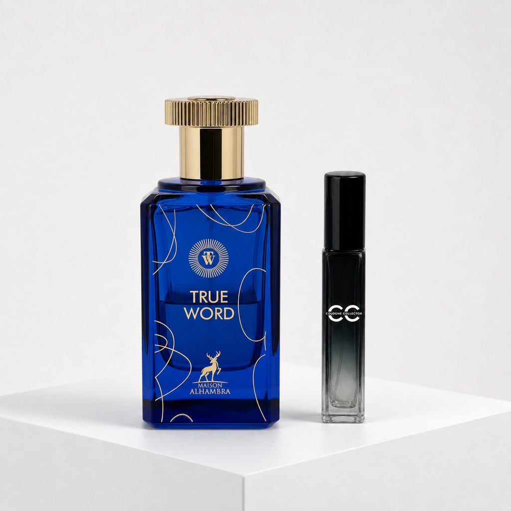 True Word von Maison Alhambra – CologneCollector Flakon mit Probe