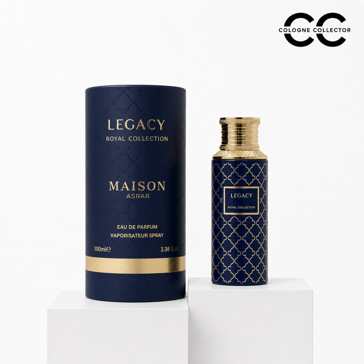 Legacy Royal Collection von Maison Asrar – CologneCollector Flakon mit Verpackung