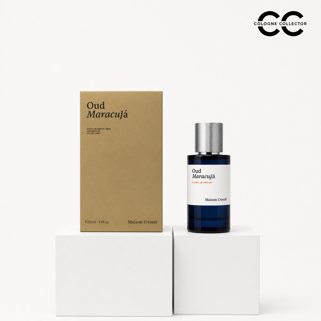 Oud Maracujá von Maison Crivelli – CologneCollector Flakon mit Verpackung