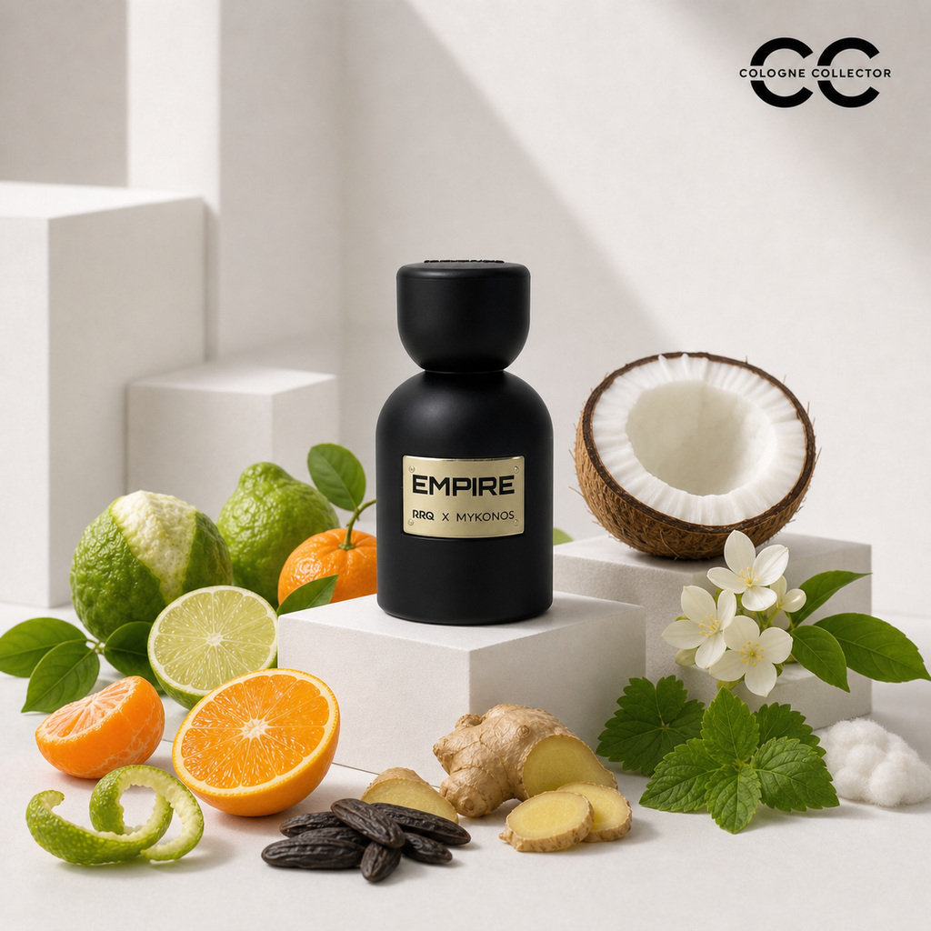 RRQ Empire von Mykonos – CologneCollector Duftprofil und Duftstoffe