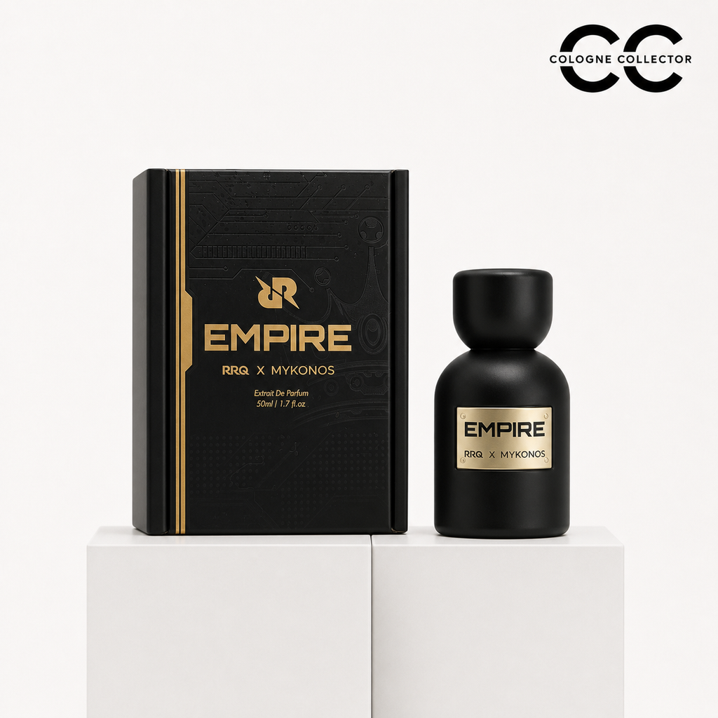 RRQ Empire von Mykonos – CologneCollector Flakon mit Verpackung