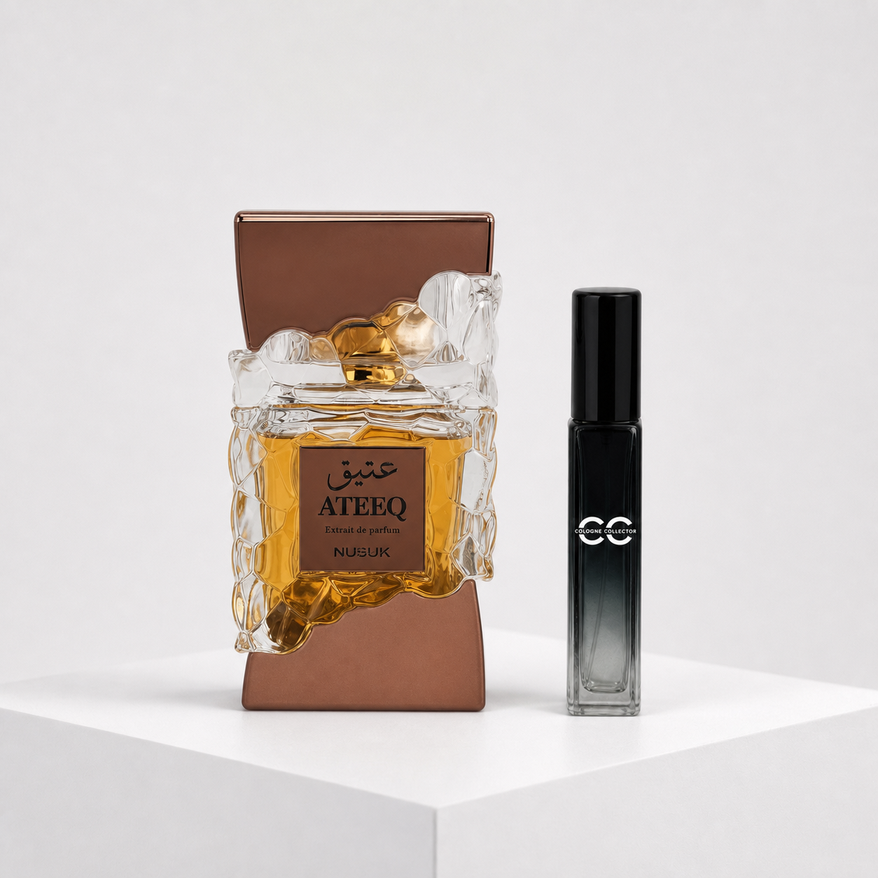 Ateeq von Nusuk – CologneCollector Flakon mit Probe