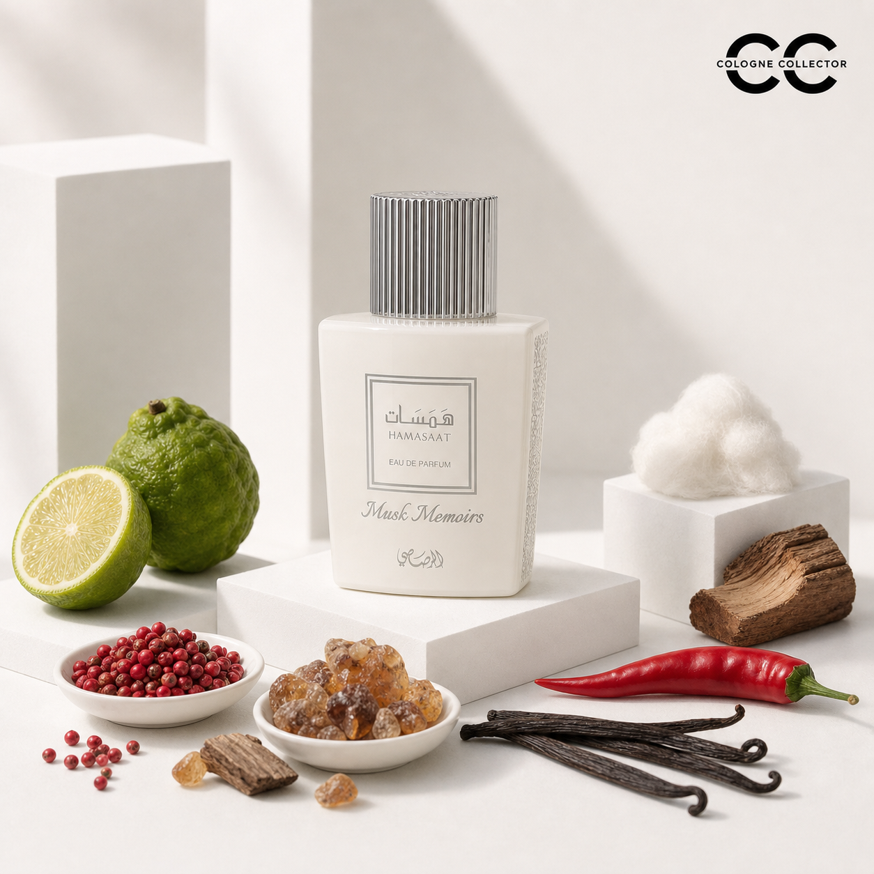 Hamasaat Musk Memoirs von Rasasi – CologneCollector Duftprofil und Duftstoffe