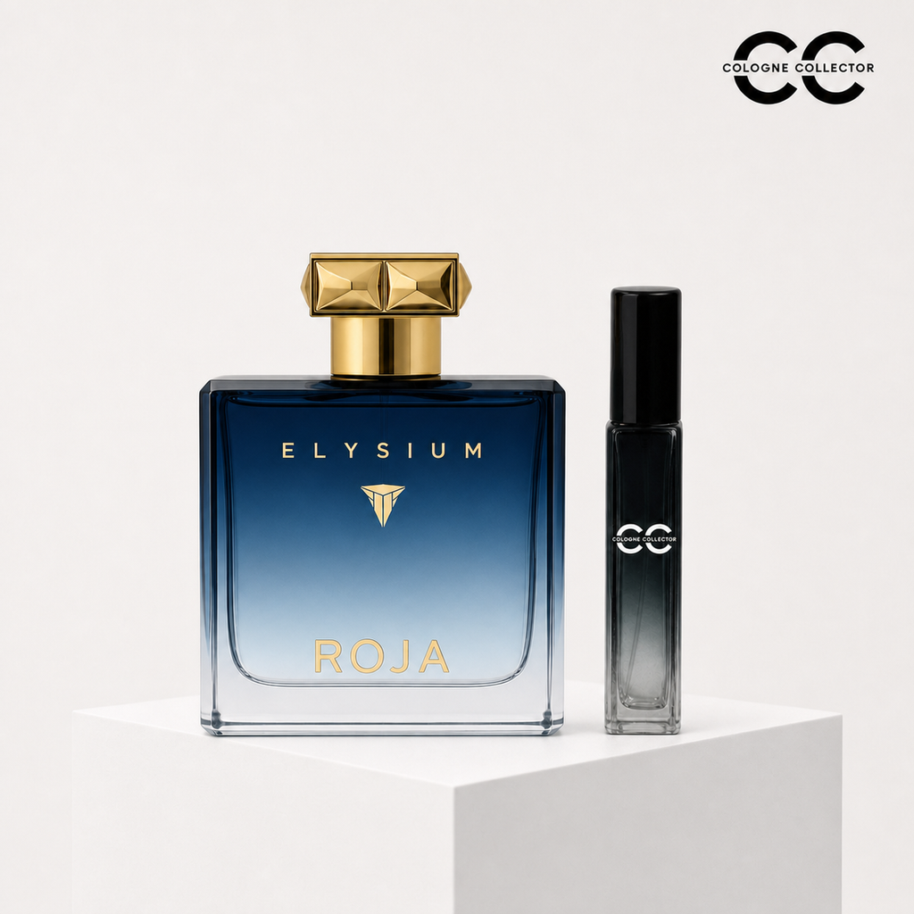 Elysium pour Homme (Eau de Parfum) von Roja Parfums – CologneCollector Flakon mit Probe