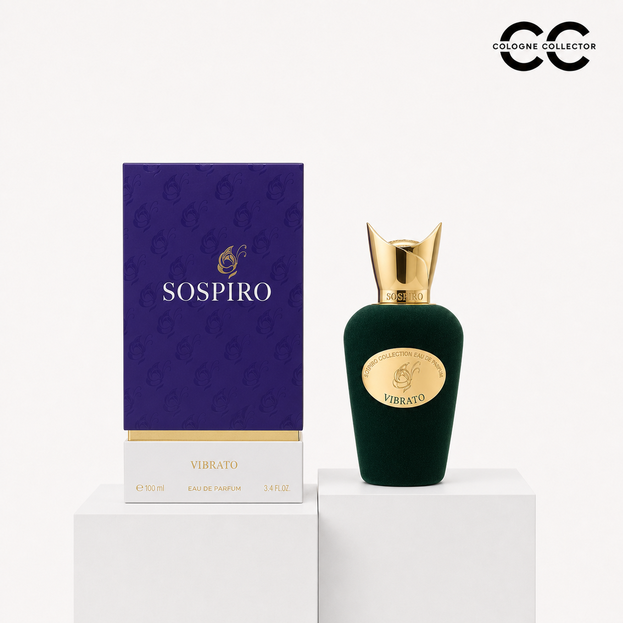 Vibrato von Sospiro – CologneCollector Flakon mit Verpackung