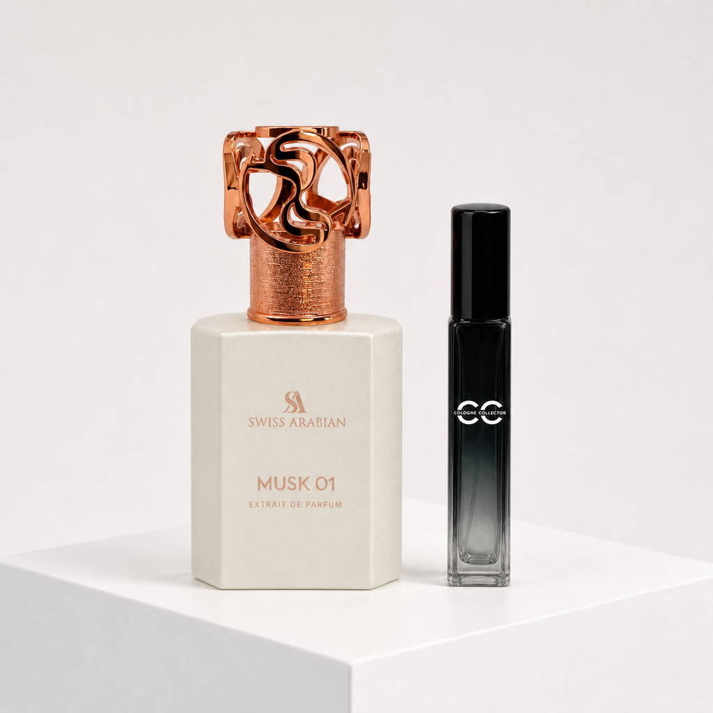 Musk 01 von Swiss Arabian – CologneCollector Flakon mit Probe