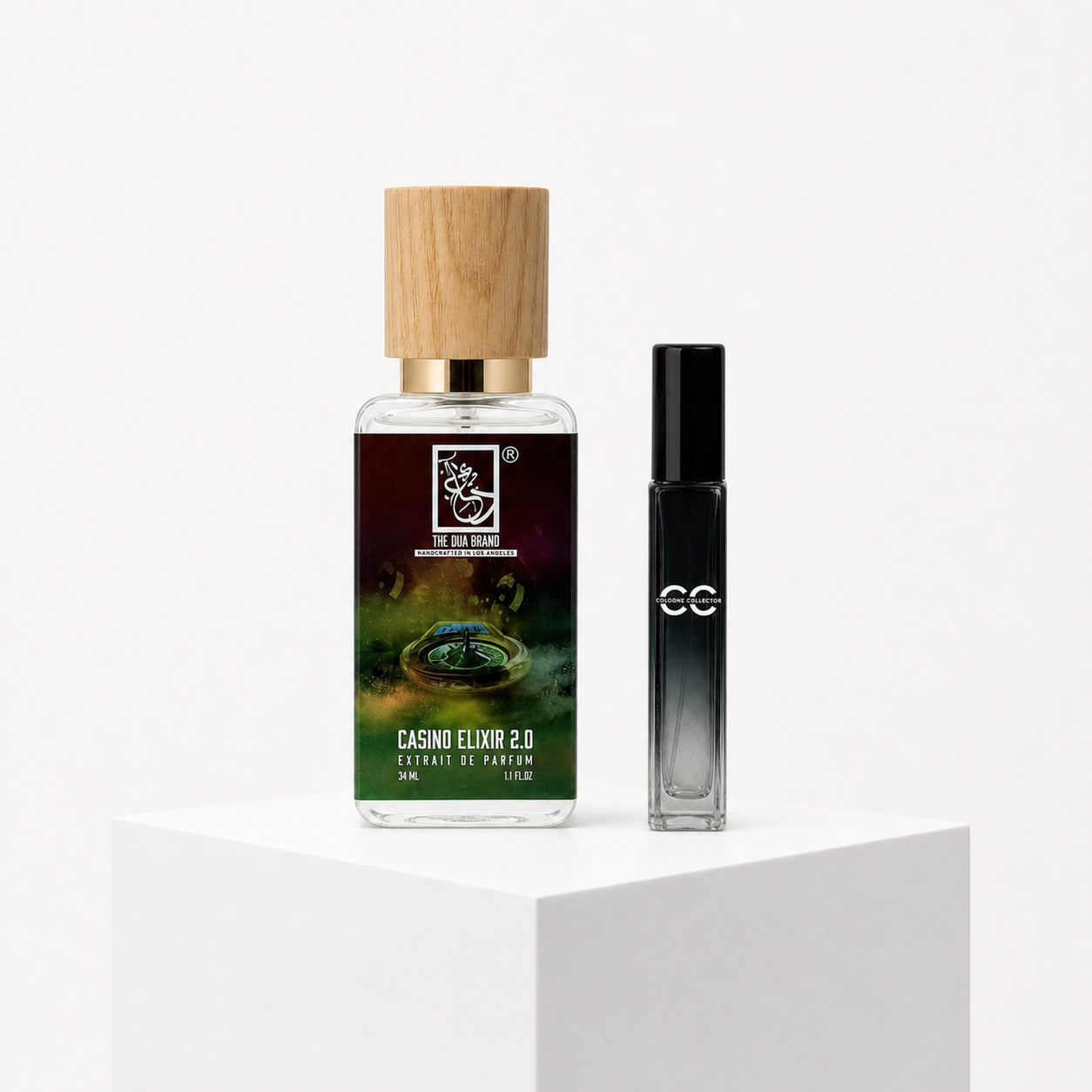 Casino Elixir 2.0 von The Dua Brand – CologneCollector Flakon mit Probe