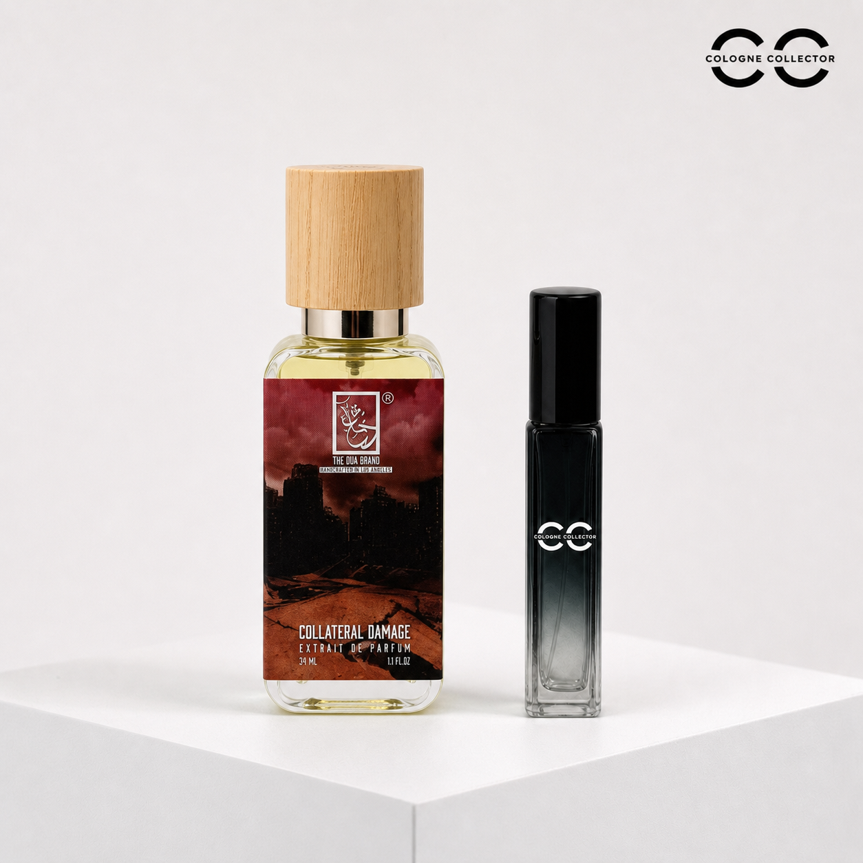 Collateral Damage von The Dua Brand – CologneCollector Flakon mit Probe