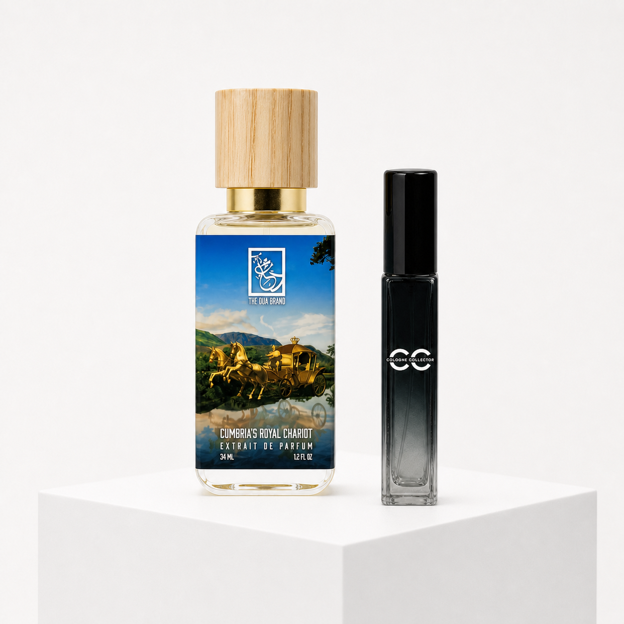 Cumbria's Royal Chariot von The Dua Brand – CologneCollector Flakon mit Probe