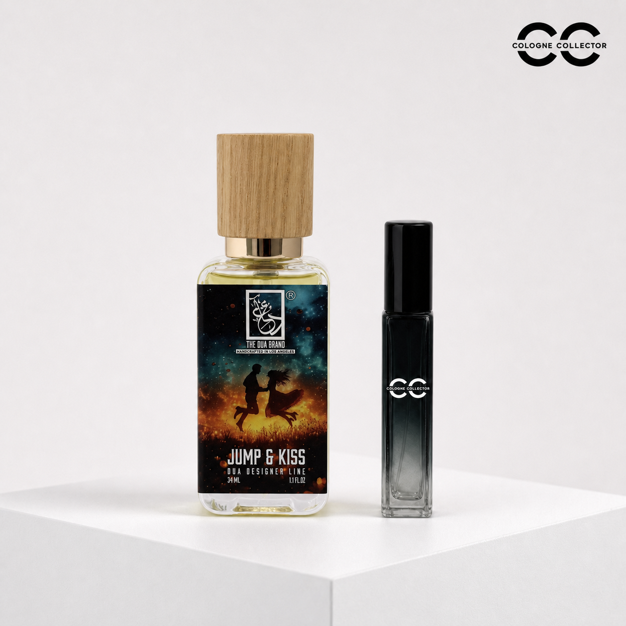 Jump & Kiss von The Dua Brand – CologneCollector Flakon mit Probe