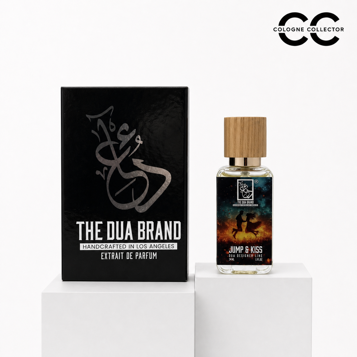 Jump & Kiss von The Dua Brand – CologneCollector Flakon mit Verpackung