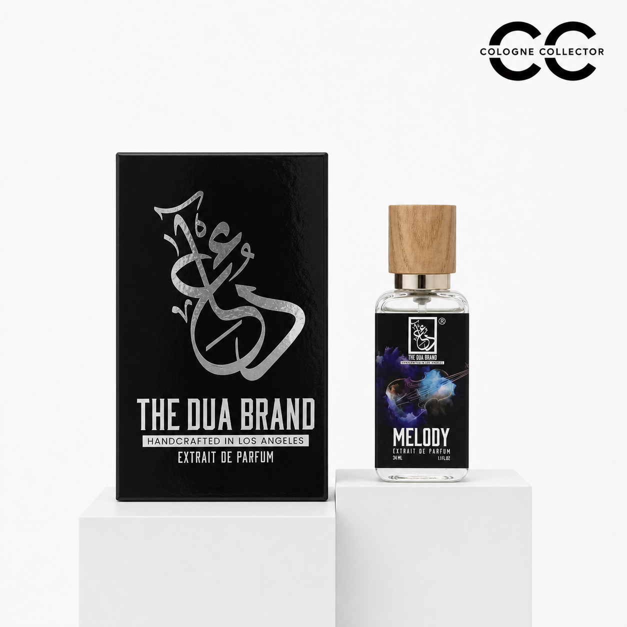 Melody von The Dua Brand – CologneCollector Flakon mit Verpackung