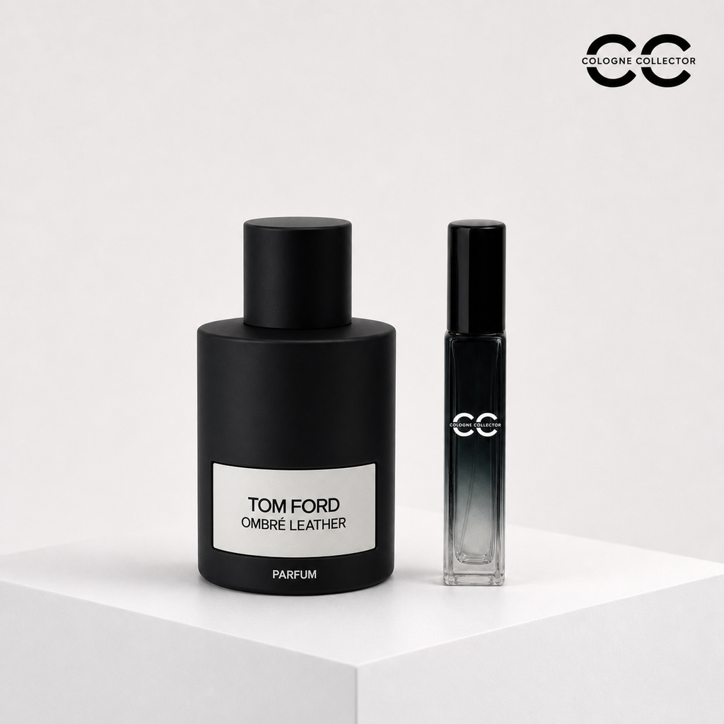 Ombré Leather Parfum von Tom Ford – CologneCollector Flakon mit Probe