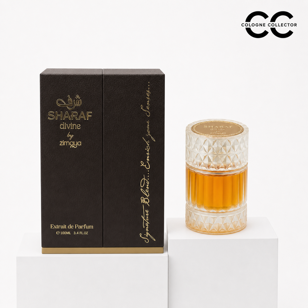 Sharaf Divine von Zimaya – CologneCollector Flakon mit Verpackung